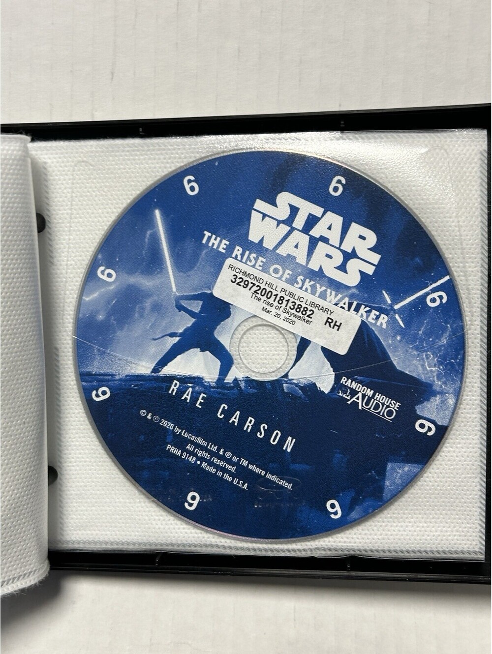 Star Wars Rise of Skywalker Expanded Edition Rae Carson Ex Library Copy - Picture 9 of 12